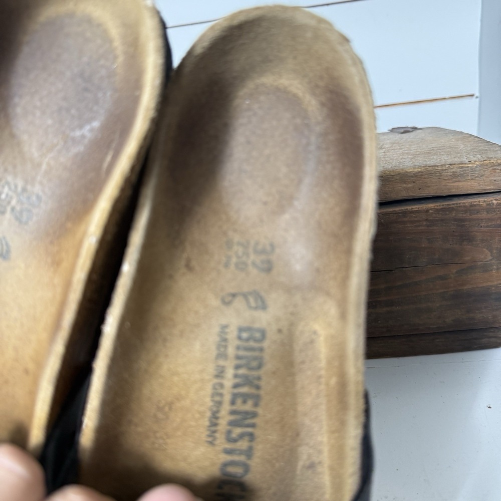 Original BIRKENSTOCK Sandal Black Slide size 8.5 EU 39 - Picture 6 of 6